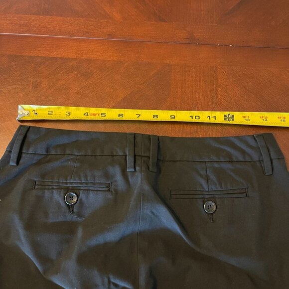Gap Womens Black Straight Fit Stretch‎ Pants Size 4 Ankle - Picture 9 of 10